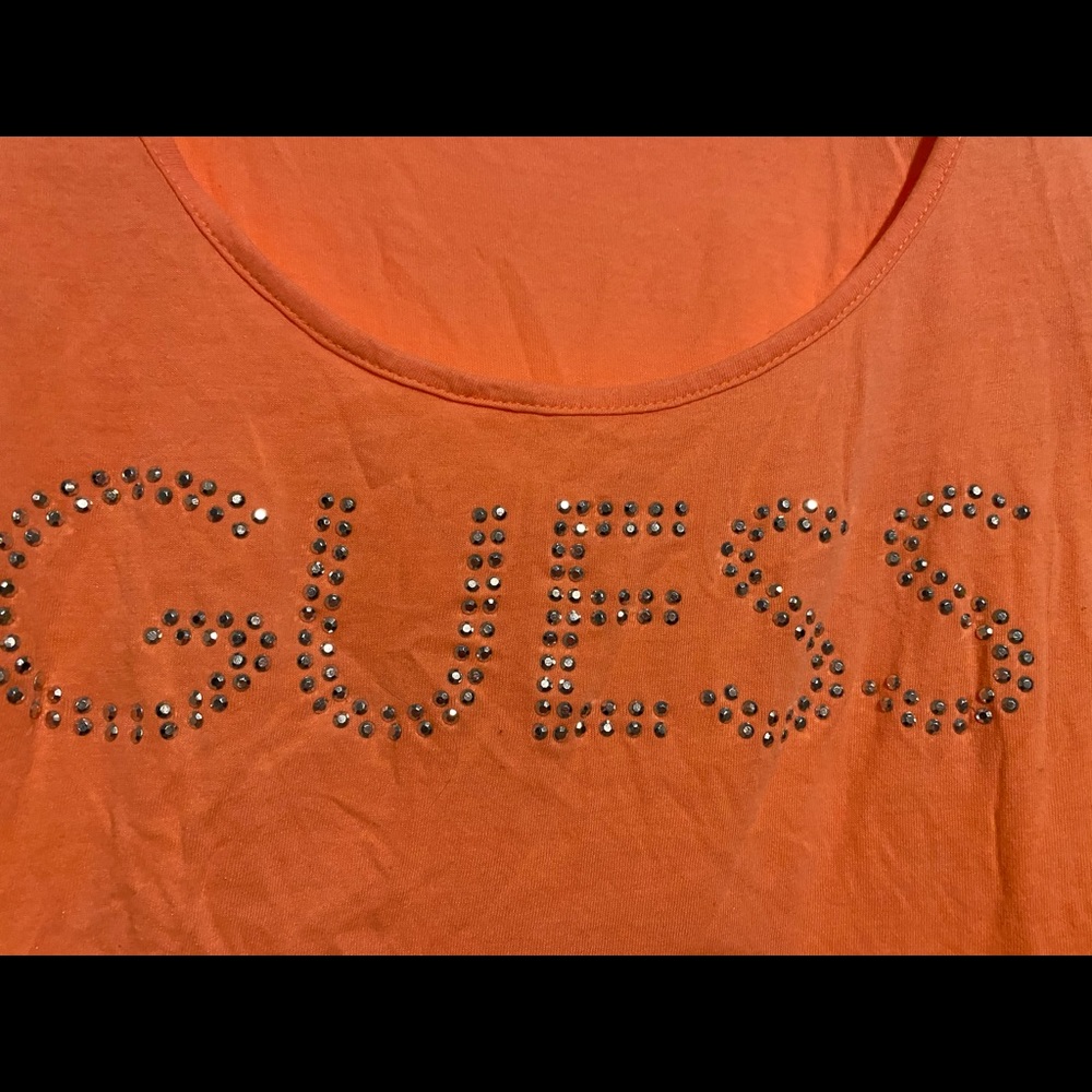 GUESS CUT OUT SHOULDER T-SHIRT - Picture 8 of 16
